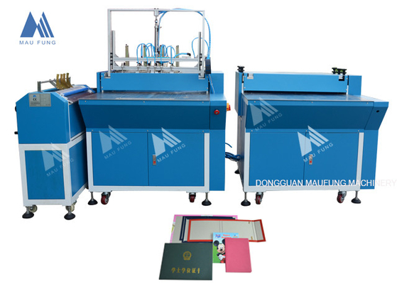 Maszyna do tworzenia twardych obudowań z dwoma stacjami / Semi Auto Case Maker MF-SCM500A2