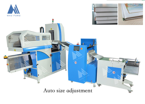 Automatyczne dostosowywanie rozmiaru Smart Hard Cover Book Casing In Book Pressing & Creasing Machine Maufung MF-SMART390