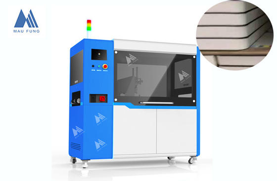 Całkowicie automatyczna podwójna skóra notebook Machine do cięcia rogu