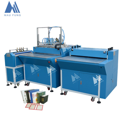 Półautomatyczna maszyna do produkcji okładek zeszytów 6 szt./min 780*430mm 4mm, dwustanowiskowa MF-SCM500A2