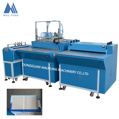Maufung China Factory Two Stations Semi Auto Case Maker For Hard Cover Notebooks MF-SCM500A2
