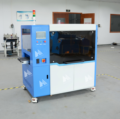 Pneumatyczna w pełni automatyczna dwugłowicowa maszyna do wykrawania książek dla dzieci z zaokrąglonymi narożnikami MF-ACM380