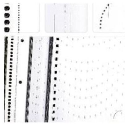 Page Tear-Off Perforation Paper Corners Perforating Machine For Hard Cover Books Diaries